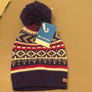 Columbia pompon ski hat brand new